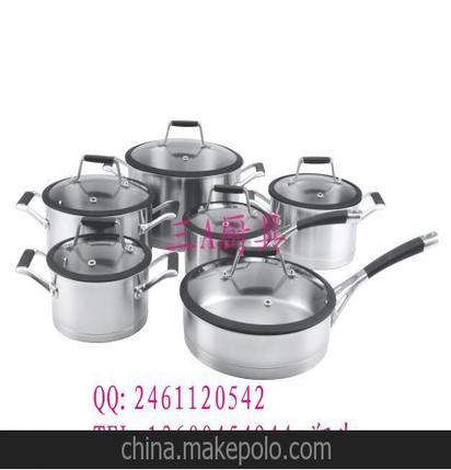 3a廠家直銷不銹鋼鍋具代理,廚具美容院禮品,小額批發(fā)